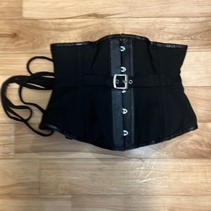 Black Corset Belt